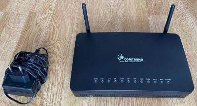 Wifi N gigabit SIP router Comtrend VG-8054u v2 s USB a FXS, zár.1měsíc