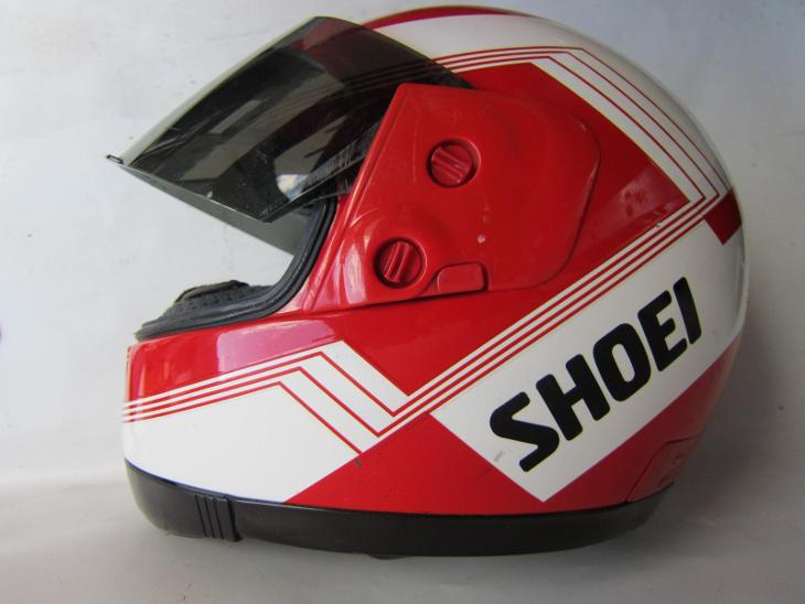 Přilba helma originál SHOEI moto/ obvod hlavy 55cm / (Původně 14900.-) - Auto-moto