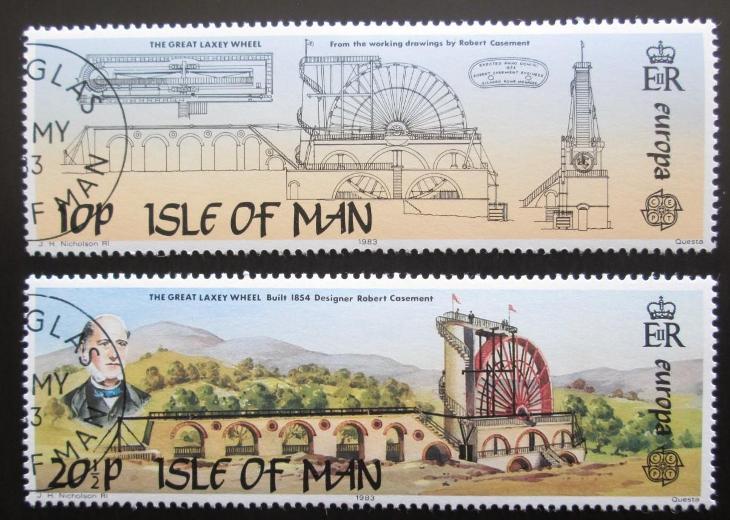 Ostrov Man 1983 Evropa CEPT Mi# 240-41 2044 - Známky