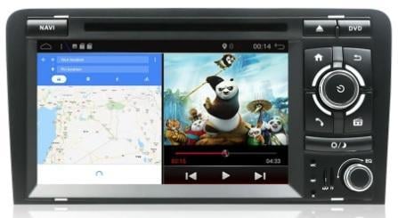 2DIN DVD Android GPS navigace AUDI A3
