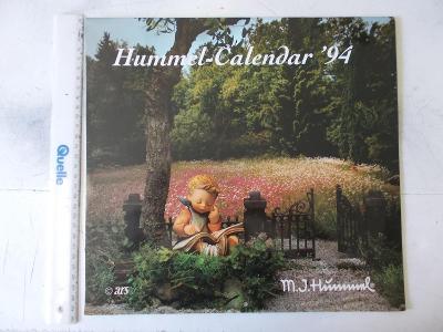 Starý kalendář reklama firmy Hummel sortiment katalog porcelán figurka