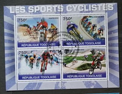 Togo 2010 - CTO aršík, pocta sportu, cyklistika