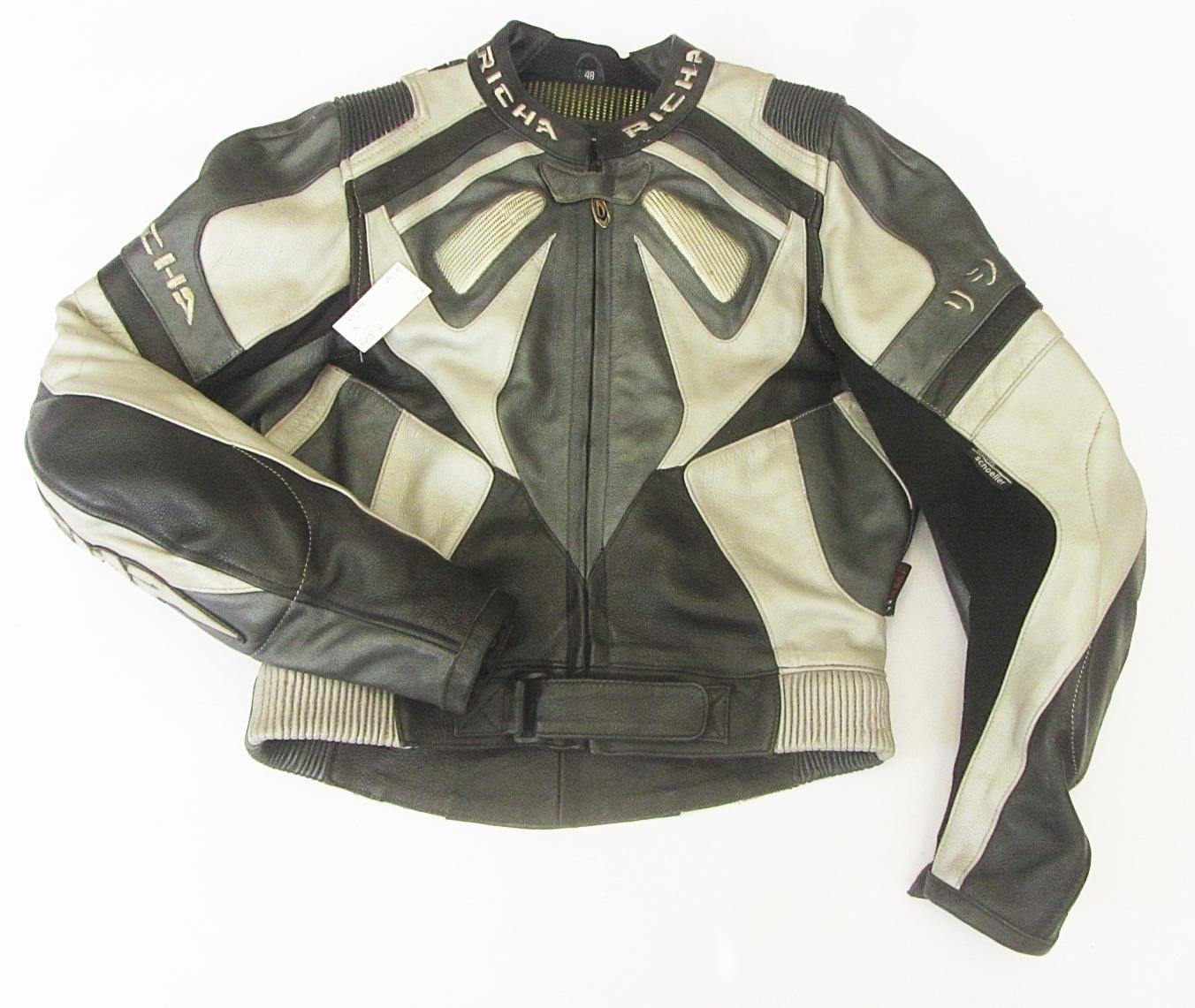 Kožená bunda RICHA- vel. S/48 - Náhradní díly a příslušenství pro motocykly