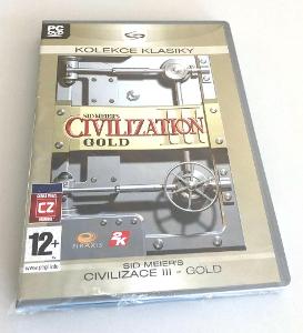Civilization III Gold - PC hra - nová, nerozbalená