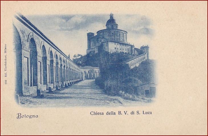 Bologna * Chiesa della B. V. di San Luca, kostel * Itálie * Z2487