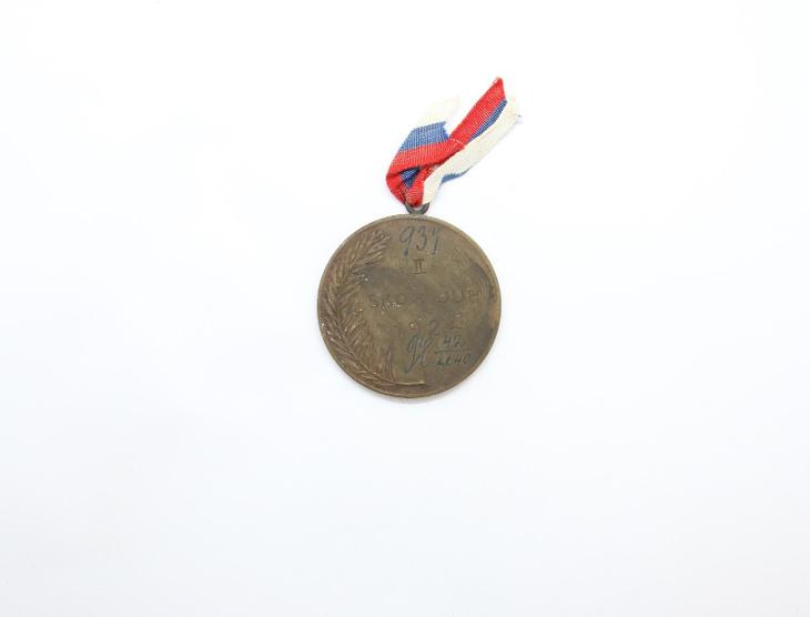 Medaile Český plavecký klub - skok 1924 - Faleristika
