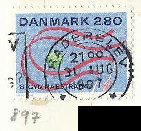 Dánsko, razítkované, r.1987, Mi. 897