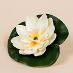 Umelý lotosový kvet priemer 10 cm / 1 ks - undefined