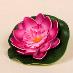 Umelý lotosový kvet priemer 10 cm / 1 ks - undefined