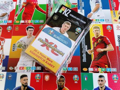 Fotbalové karty Panini Adrenalyn XL UEFA Euro 2020 : Sada 30.ks !