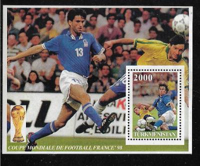 Turkmenistán - fotbal - mistrovství světa Francie 1998