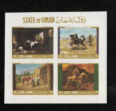 Omán - Rembrandt , Schreyvogel, Mount - koně v umění