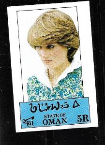 Omán - princezna Diana
