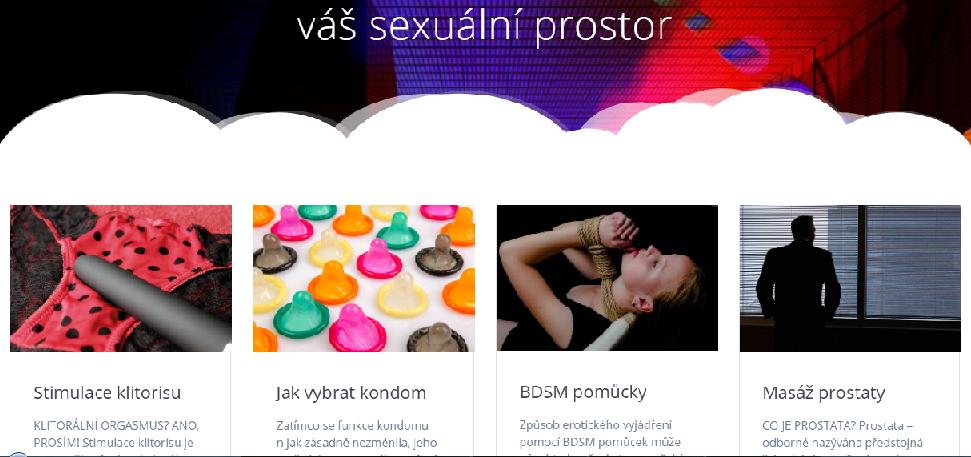 Sexspace.cz - váš sexuální prostor - výdělečný affiliate magazín - Ostatní produkty a služby