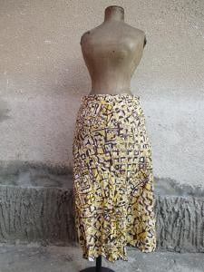 Vintage dámská bavlněná sukně z Maroca Ref. Nina T. 43  ....60/70 léta