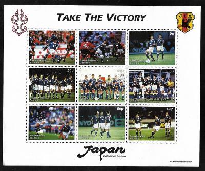 Skotsko Estdale - vítězný japonský fotbalový tým **
