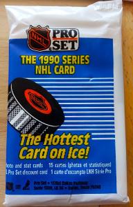 Balíček hokejových karet NHL - Proset 90/91 série 1
