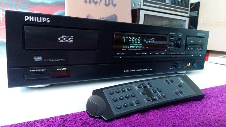 PHILIPS DCC-600 Digital Compact Cassette Recorder +DO (Belgium) - TV, audio, video