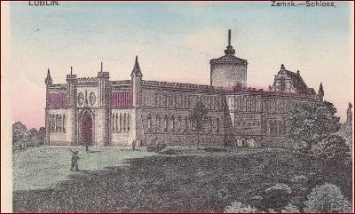 Lublin * pohled na zámek, část města * Polsko * Z289