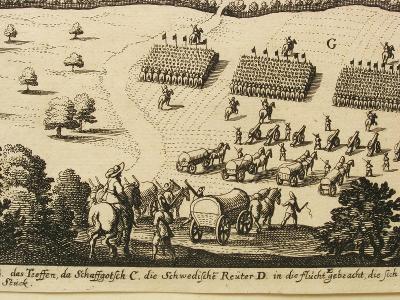 1633 - Valdštejn proti Švédům - (K323)