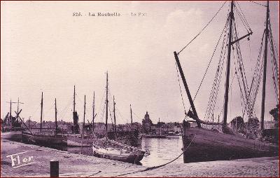 Lodě (vodní doprava) * plachetnice, La Rochelle, Francie * M4155