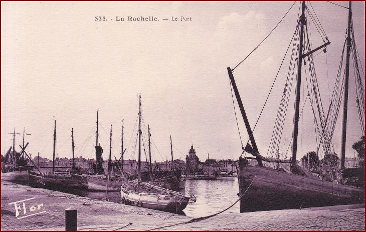 Lodě (vodní doprava) * plachetnice, La Rochelle, Francie * M4155 - Pohlednice