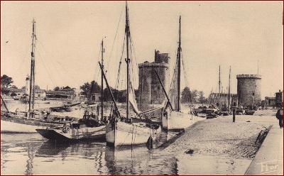 Lodě (vodní doprava) * plachetnice, La Rochelle, Francie * M4164