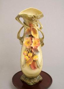 RARITA! Staré Rakousko-ROYAL DUX-Eichler- váza 50 cm