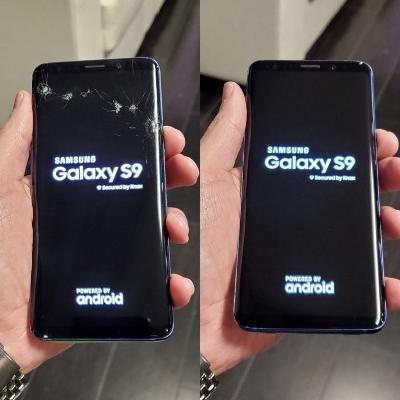 Samsung Galaxy S9 G960 - profesionální oprava rozbitého skla displeje