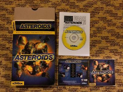 Asteroids BIG BOX CZ manuál (1998 Activision)