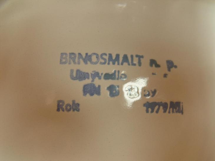 Retro umyvadlo BRNOSMALT 1979 - Starožitnosti