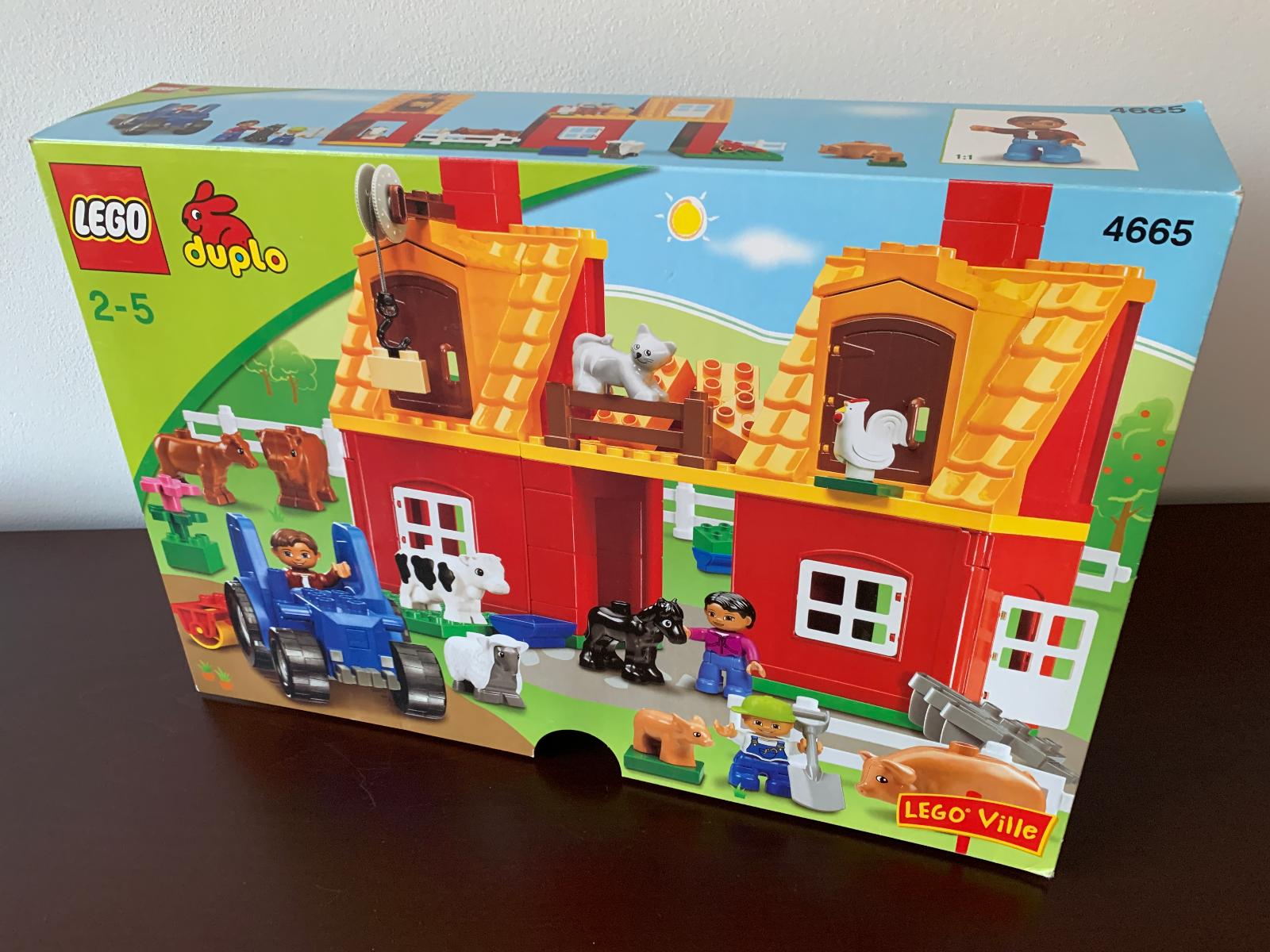 Kridt Par Gennemvæd Lego Duplo 4665 - Velká farma | Aukro