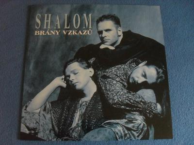 LP Shalom - Brány vzkazů RARE TOP STAV 1994