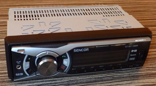 Rádio autorádio SENCOR Bluetooth, MP3, USB, SD karty -supr stav, levně - TV, audio, video