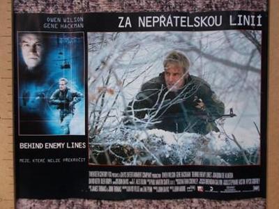 A4 Filmový plakát - ZA NEPŘÁTELSKOU LINIÍ, (2001)