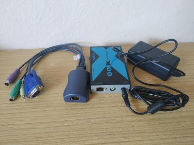 AdderLink X100-PS2 extender, PS2, audio
