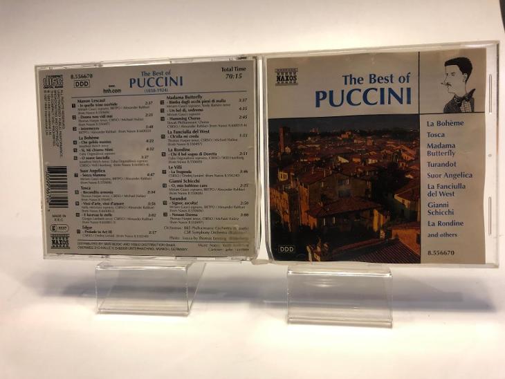 CD -  The Best of PUCCINI - Hudba