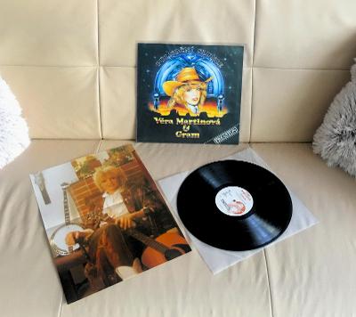 LP- VĚRA MARTINOVÁ & GRAM - Půlnoční Slunce (album)´1993 JAKO NOVÉ !!!