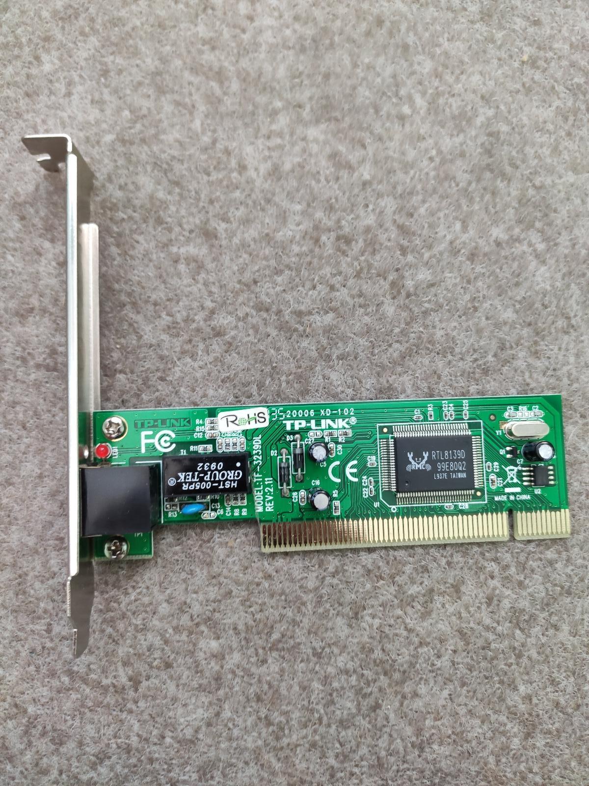 Síťová karta TP-LINK 100 Mbps - Komponenty pro PC