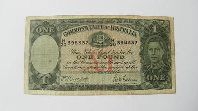 Austrálie 1 libra 1942