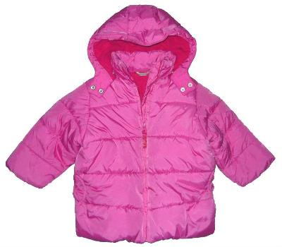 H&M dívčí zimní bunda, vel. 1 - 2 roky