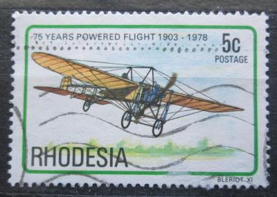 Rhodésie, Zimbabwe 1978 Staré letadlo Mi# 222 1401