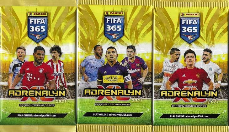 Fotbalové kartičky FIFA 365 - 2021 Adrenalyn XL  : Nové balíčky ! - Sportovní sbírky