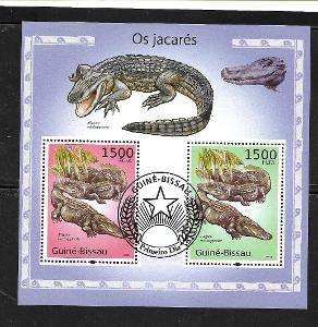 Guinea Bissau - aligátor americký
