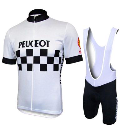 Cyklistický dres + kalhoty Peugeot