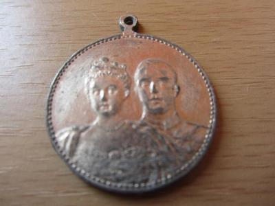 Nizozemsko, Medaile na svatbu královny Wilhelminy a vévody Hendricka