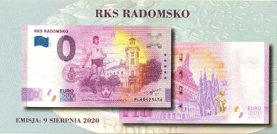 Radomsko - 0 EURO SOUVENIR PL02 2020 Stav UNC / N