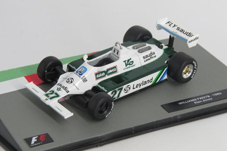 Williams FW 07 B 1980 Jones F1 IXO Altaya 1:43 | Aukro