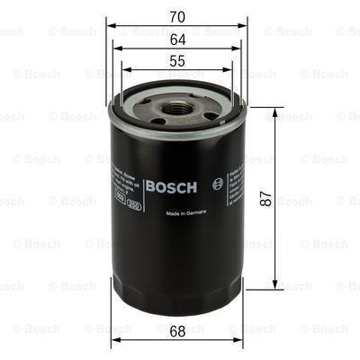 Olejový filtr Bosch P 2041 - 0986 452 041 vhodné pro viz odkaz