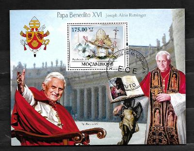 Mosambik 2009 - papež Benedikt XVI.
